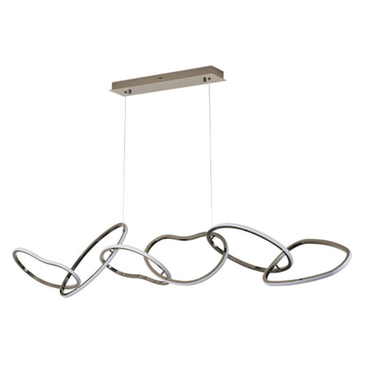 Lámpara colgante ASCOT 80W, color de luz selectable cálida 3000°K / neutro 4000°K / frío 6000°K, atenuable, 127V de Quor Lighting - Q50236-BC