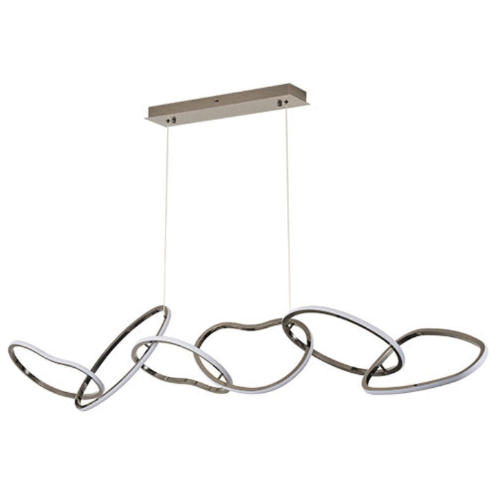 Lámpara colgante ASCOT 80W, color de luz selectable cálida 3000°K / neutro 4000°K / frío 6000°K, atenuable, 127V de Quor Lighting - Q50236-GD