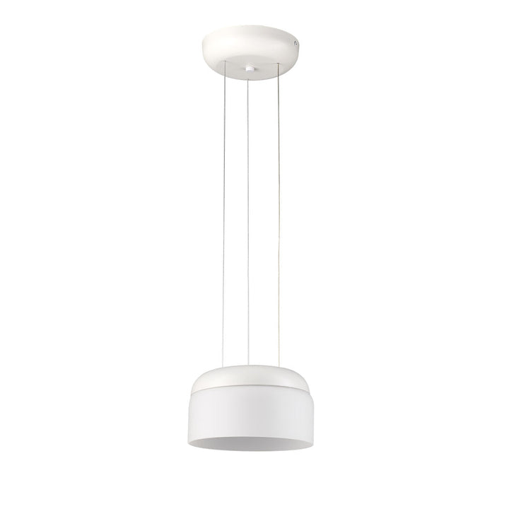 Lámpara colgante DUBLIN 6W, luz cálida 3000°K, 127V de Quor Lighting - Q50711-WH