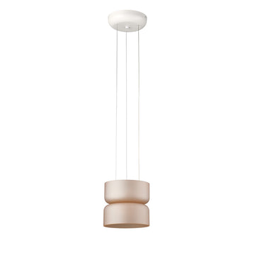 Lámpara colgante DUBLIN 2 x 6W, luz cálida 3000°K, 127V de Quor Lighting - Q50712-AM