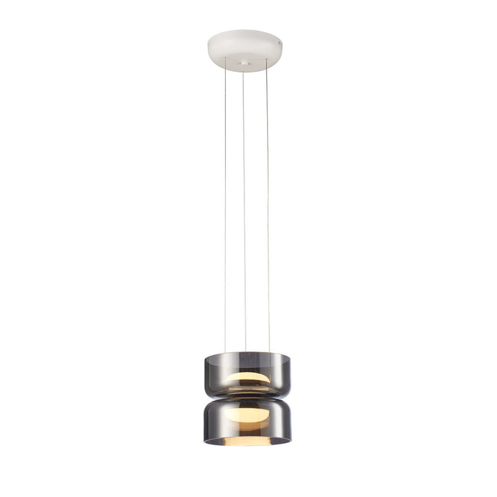 Lámpara colgante DUBLIN 2 x 6W, luz cálida 3000°K, 127V de Quor Lighting - Q50712-SM
