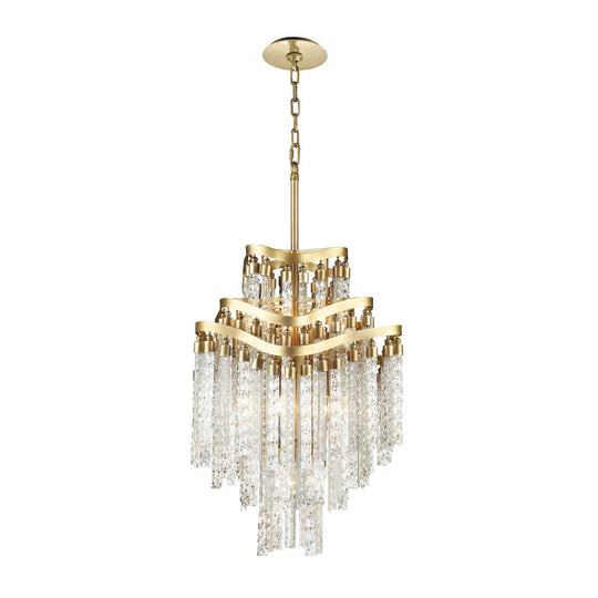 Lámpara colgante DESIRÉE, base E12, foco no incluido, 127V de Quor Lighting - Q58505-GD