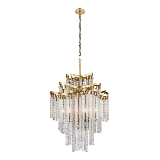 Lámpara colgante DESIRÉE, base E12, foco no incluido, 127V de Quor Lighting - Q58506-GD