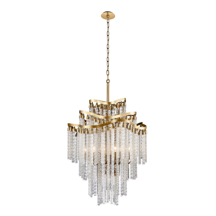 Lámpara colgante DESIRÉE, base E12, foco no incluido, 127V de Quor Lighting - Q58506-GD