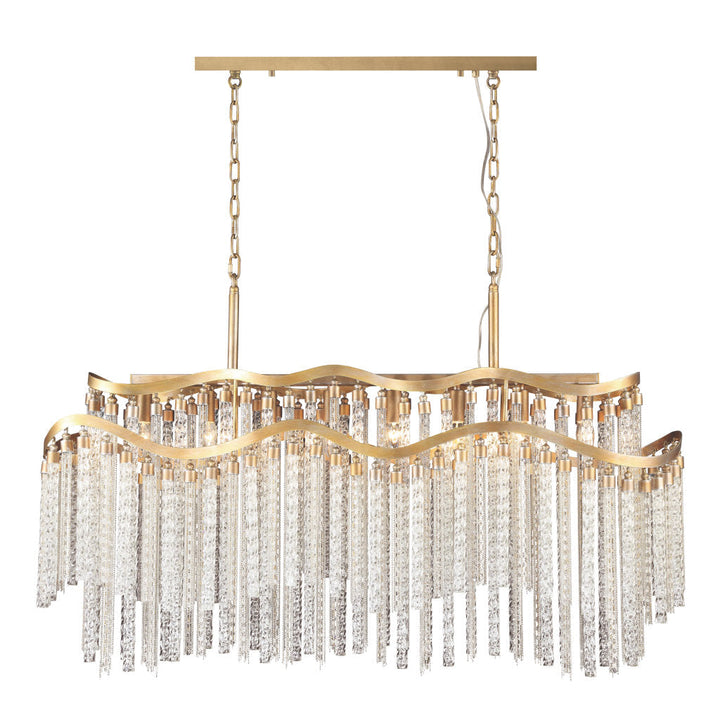 Lámpara colgante DESIRÉE, base E12, foco no incluido, 127V de Quor Lighting - Q58507-GD
