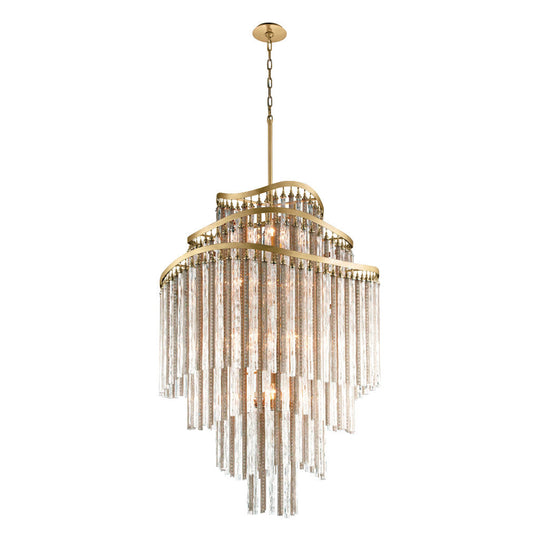 Lámpara colgante DESIRÉE, base E12, foco no incluido, 127V de Quor Lighting - Q58508-GD