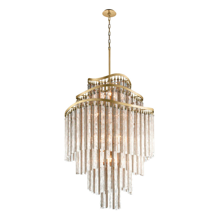 Lámpara colgante DESIRÉE, base E12, foco no incluido, 127V de Quor Lighting - Q58508-GD