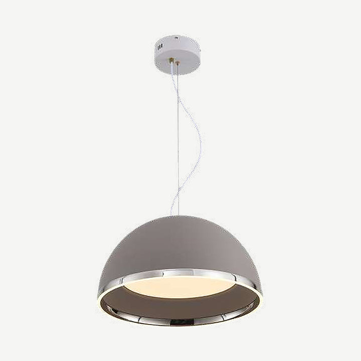 Lámpara colgante HALO 62W, luz cálida 3000°K, 127V de Quor Lighting - Gris