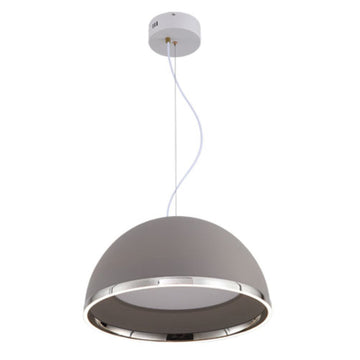 Lámpara colgante HALO 60W (Ø60cm), luz cálida 3000°K, 127V de Quor Lighting - Q60028-GY