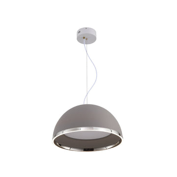 Lámpara colgante HALO 60W (Ø60cm), luz cálida 3000°K, 127V de Quor Lighting - Q60028-GY