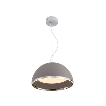 Lámpara colgante HALO 60W (Ø60cm), luz cálida 3000°K, 127V de Quor Lighting - Q60028-GY