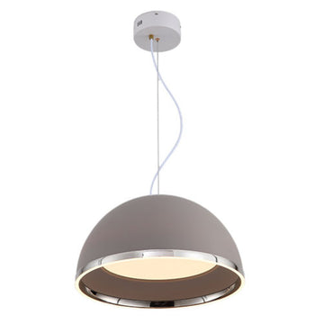 Lámpara colgante HALO 60W (Ø60cm), luz cálida 3000°K, 127V de Quor Lighting - Q60028-GY