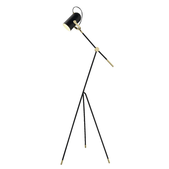 Lámpara de piso PIXEL, base E26, foco no incluido, 127V de Quor Lighting - Q60599-BK