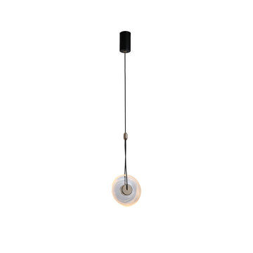 Lámpara colgante CAMELOT 5W, luz cálida 3000°K, 127V de Quor Lighting - Q61111-BKGD