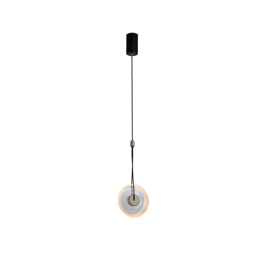 Lámpara colgante CAMELOT 5W, luz cálida 3000°K, 127V de Quor Lighting - Q61111-BKGD