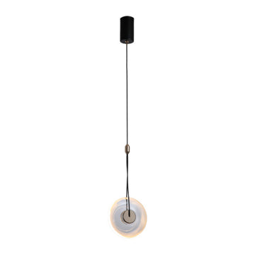 Lámpara colgante CAMELOT 5W, luz cálida 3000°K, 127V de Quor Lighting - Q61111-BKGD