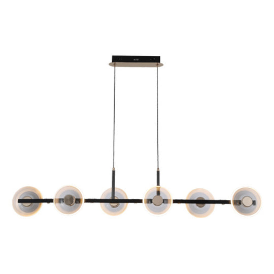 Lámpara colgante CAMELOT 32W, luz cálida 3000°K, 127V de Quor Lighting - Q61116-BKGD