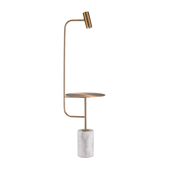 Lámpara de piso SEKI, base GU10, foco no incluido, 127V de Quor Lighting - Q70270-GD