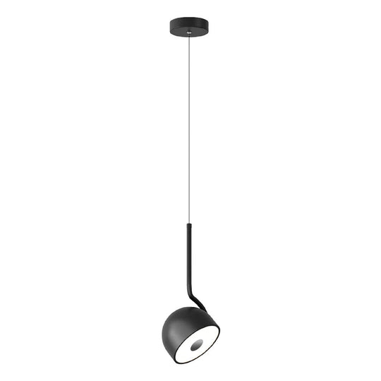 Lámpara colgante ARCADIA 8W, luz cálida 3000°K, 127V de Quor Lighting - Q74821-BK