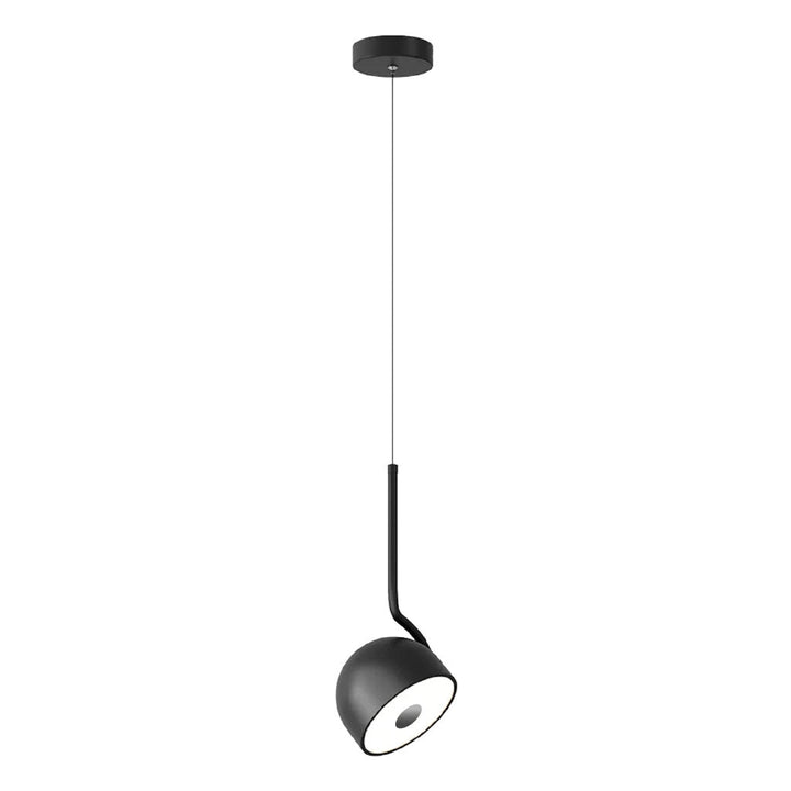 Lámpara colgante ARCADIA 8W, luz cálida 3000°K, 127V de Quor Lighting - Q74821-BK