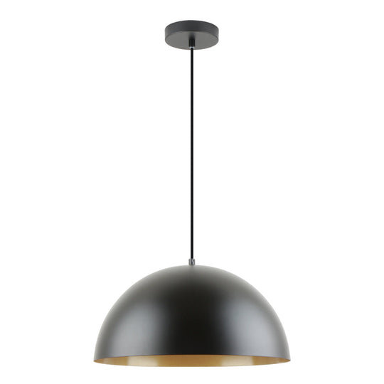 Lámpara colgante OXFORD, base E26, foco no incluido, 127V de Quor Lighting - Q80010-BK