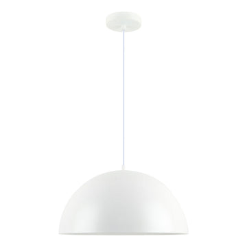 Lámpara colgante OXFORD, base E26, foco no incluido, 127V de Quor Lighting - Q80010-WH