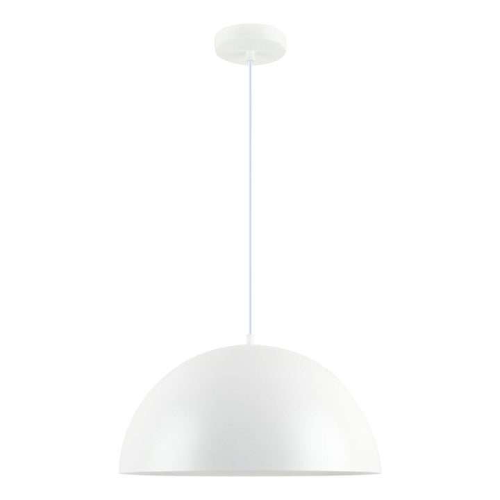 Lámpara colgante OXFORD, base E26, foco no incluido, 127V de Quor Lighting - Q80010-WH