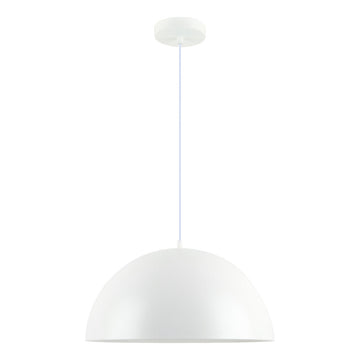 Lámpara colgante OXFORD, base E26, foco no incluido, 127V de Quor Lighting - Q80010-WH