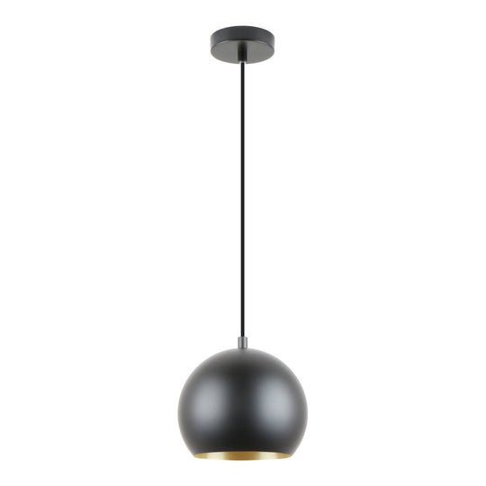 Lámpara colgante OXFORD, base E26, foco no incluido, 127V de Quor Lighting - Q80019-BK