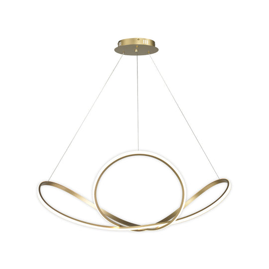 Lámpara colgante ROMA 100W, luz cálida 3000°K, 127V de Quor Lighting - Q81310-GD