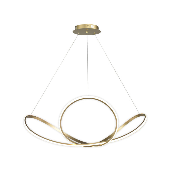 Lámpara colgante ROMA 100W, luz cálida 3000°K, 127V de Quor Lighting - Q81310-GD