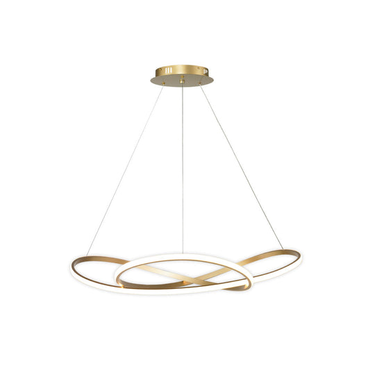Lámpara colgante ROMA 80W, luz cálida 3000°K, 127V de Quor Lighting - Q81318-GD