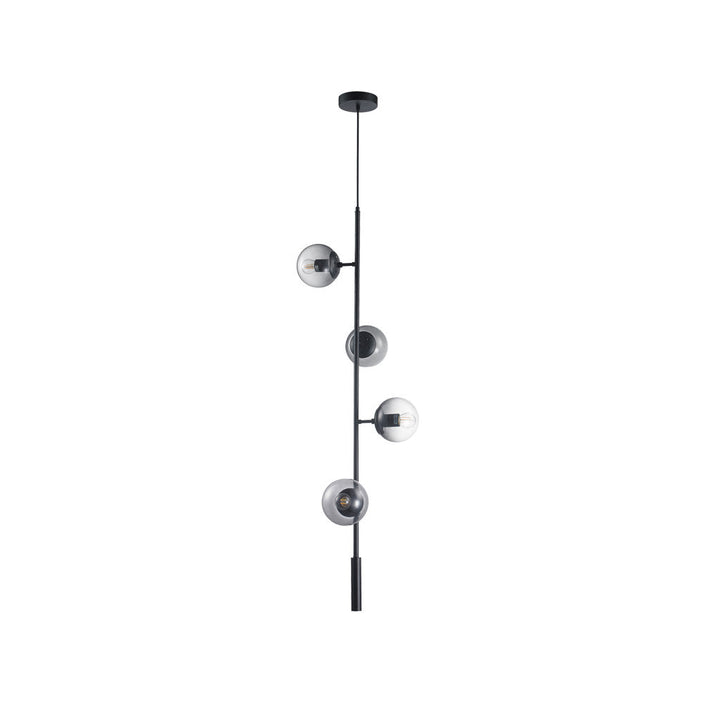Lámpara colgante TULIP, base E26, foco no incluido, 127V de Quor Lighting - Q81494-BK