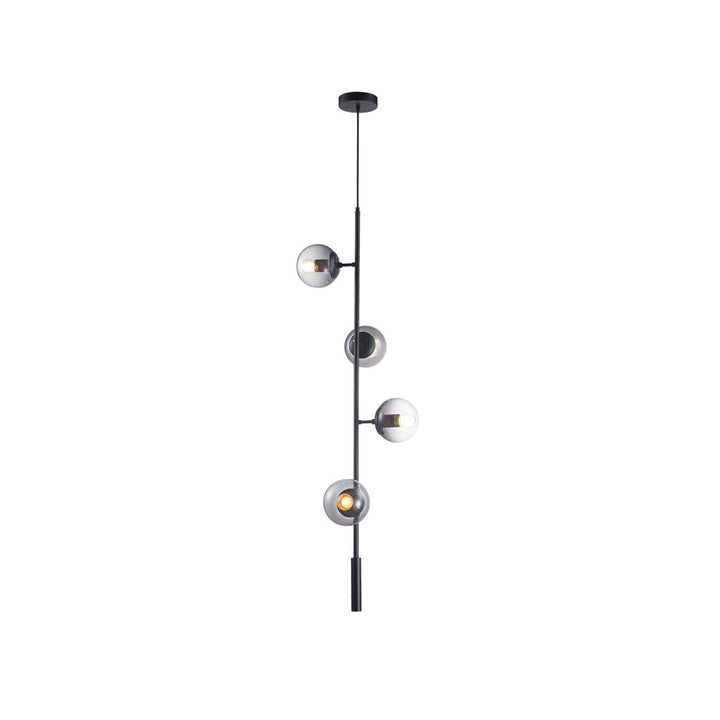 Lámpara colgante TULIP, base E26, foco no incluido, 127V de Quor Lighting - Q81494-BK