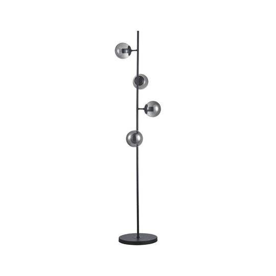 Lámpara de piso TULIP, base E26, foco no incluido, 127V de Quor Lighting - Q81495-BK