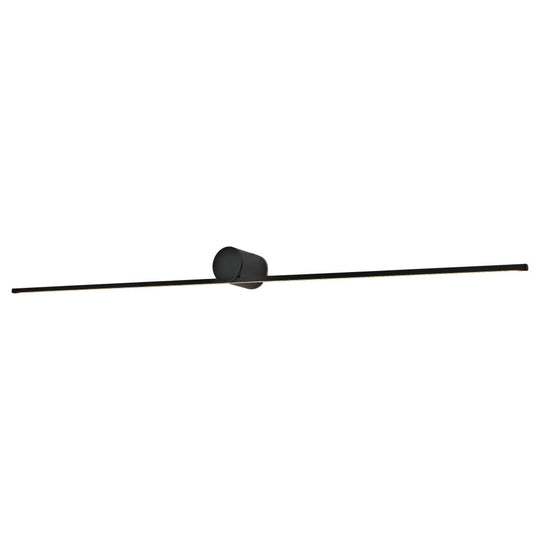 Luminario de muro GRAFF 9W (90cm), luz cálida 3000°K, 127V de Quor Lighting - Q83609-BK