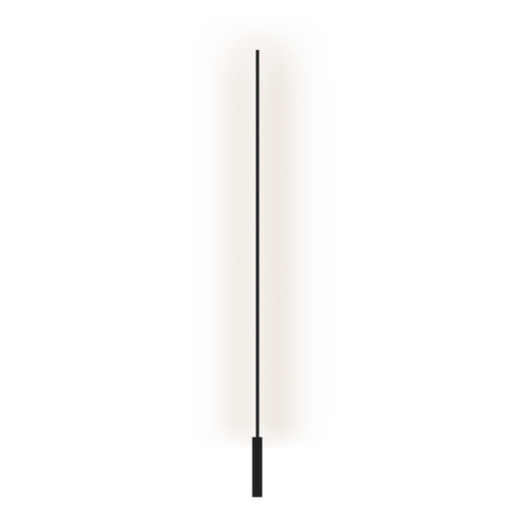 Luminario de muro LUKE 6W (60cm), luz cálida 3000°K, atenuable, 127V de Quor Lighting - Q86186-BK