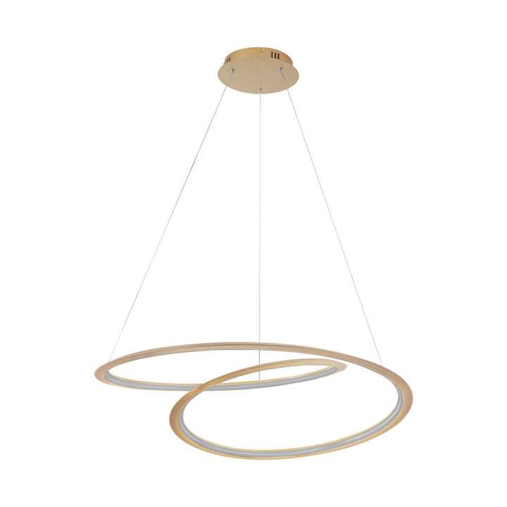 Lámpara colgante ALINA 30W, luz cálida 3000°K, 127V de Quor Lighting - Q88266-BSS