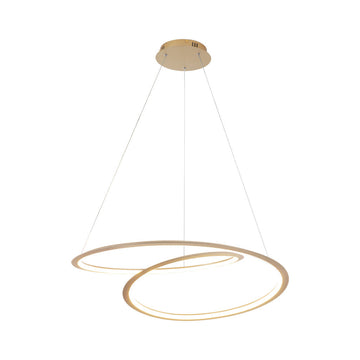 Lámpara colgante ALINA 30W, luz cálida 3000°K, 127V de Quor Lighting - Q88266-BSS