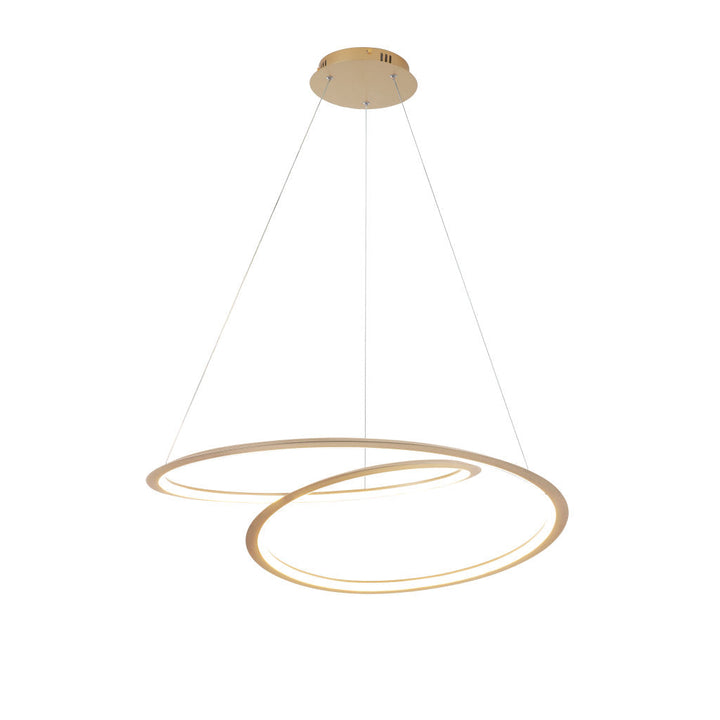 Lámpara colgante ALINA 30W, luz cálida 3000°K, 127V de Quor Lighting - Q88266-BSS