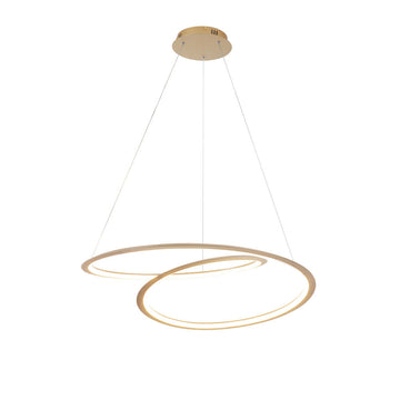 Lámpara colgante ALINA 30W, luz cálida 3000°K, 127V de Quor Lighting - Q88266-BSS