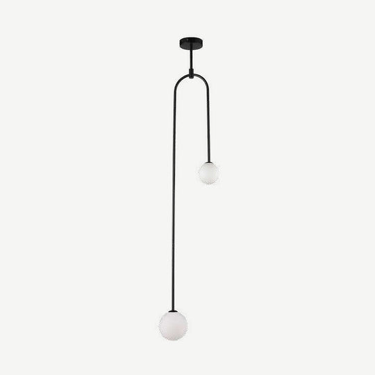 Lámpara de piso DAISY, base 3 x G9, foco no incluido, 127V de Quor Lighting - Negro