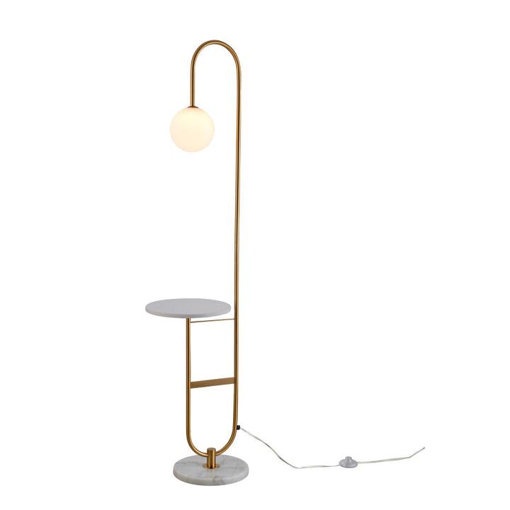 Lámpara de piso DAISY, base G9, foco no incluido, 127V de Quor Lighting - Q89260-BSS