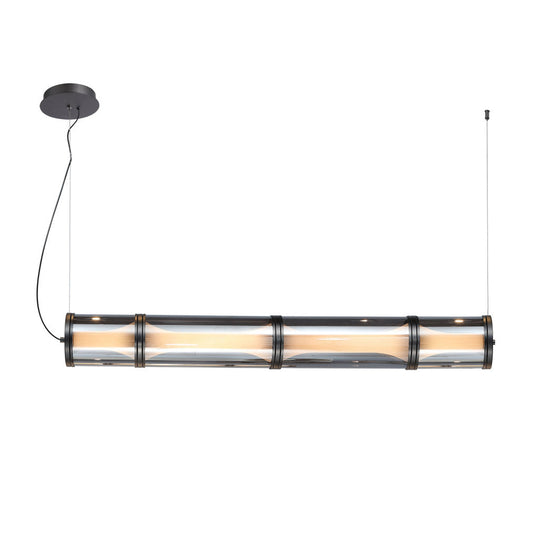 Lámpara colgante TURIN 35W, luz cálida 3000°K, 127V de Quor Lighting - Q89302-BKSM