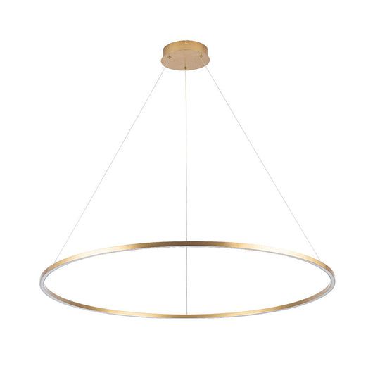 Lámpara colgante NEO 54W, color de luz selectable cálida 3000°K / neutro 4000°K / frío 6000°K, atenuable, 127V de Quor Lighting - Q90100-BG