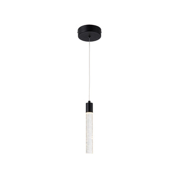 Lámpara colgante MANHATTAN 6W, color de luz selectable cálida 3000°K / neutro 4000°K / frío 6000°K, atenuable, 127V de Quor Lighting - Q90101-BK