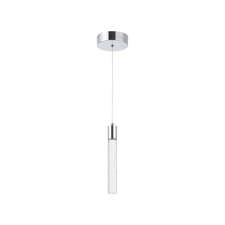 Lámpara colgante MANHATTAN 6W, color de luz selectable cálida 3000°K / neutro 4000°K / frío 6000°K, atenuable, 127V de Quor Lighting - Q90101-CH