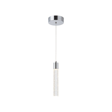Lámpara colgante MANHATTAN 6W, color de luz selectable cálida 3000°K / neutro 4000°K / frío 6000°K, atenuable, 127V de Quor Lighting - Q90101-CH