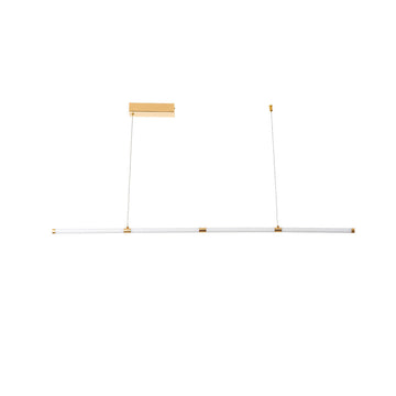 Lámpara colgante TUB 20W, color de luz selectable cálida 3000°K / neutro 4000°K / frío 6000°K, atenuable, 127V de Quor Lighting - Q90228-GD
