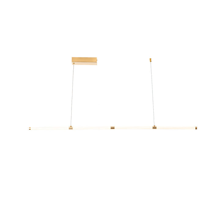 Lámpara colgante TUB 20W, color de luz selectable cálida 3000°K / neutro 4000°K / frío 6000°K, atenuable, 127V de Quor Lighting - Q90228-GD